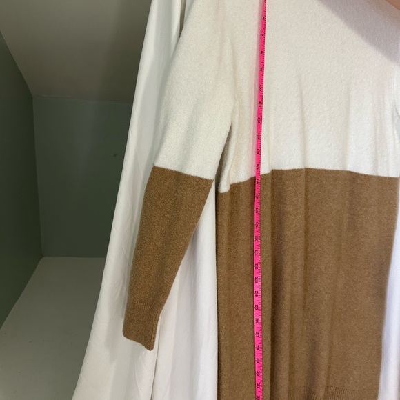 J. Crew Women's Two-Tone Turtleneck Sweater dress size medium - Picture 7 of 7